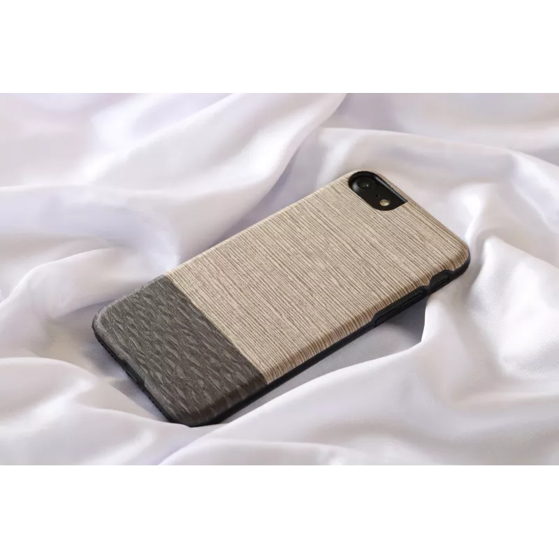 Man&Wood Lattis cover per iPhone 7/8, nera