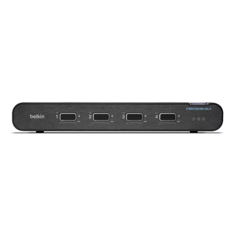 Belkin 4P Single Head DP/HDMI to DP/HDMI Video Secure DT KVM Switch PP4.0 (F1DN104KVM-UN-4)