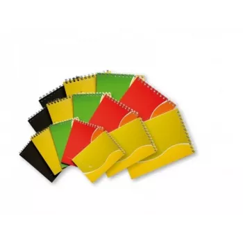 Quaderno con rilegatura a spirale SMLT, A7, 50 fogli, a quadretti