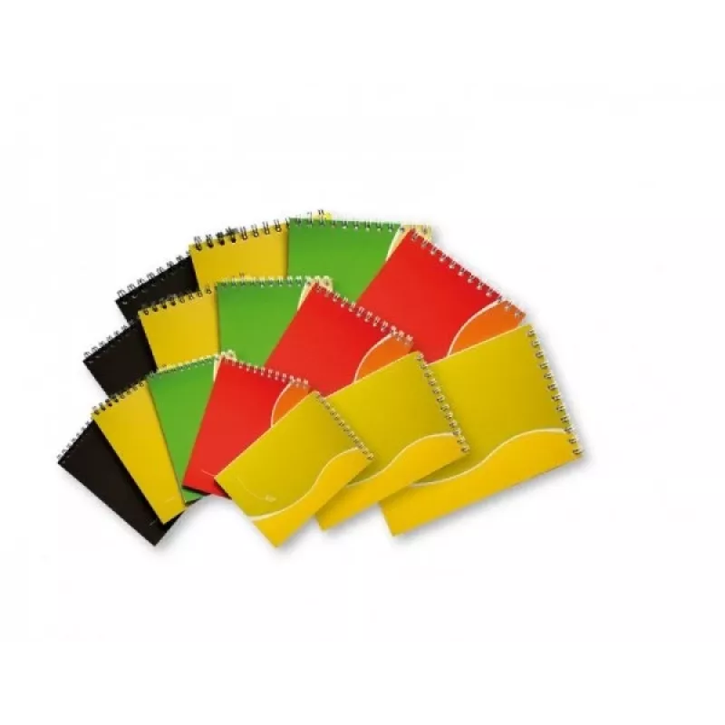 Quaderno con rilegatura a spirale SMLT, A7, 50 fogli, a quadretti