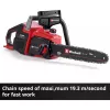 Motosega a batteria EINHELL GP-LC 36/40 Li BL-Solo 36V (2x18V) rosso/nero — senza batteria e caricabatterie