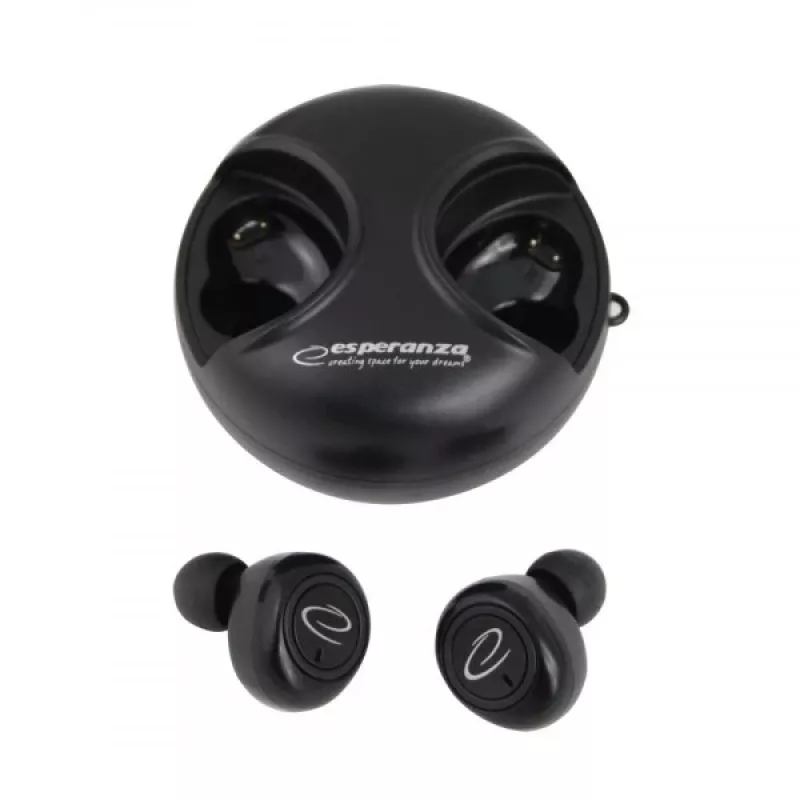 Cuffie/auricolari Esperanza EH228K wireless in-ear per chiamate/musica micro-USB Bluetooth nero