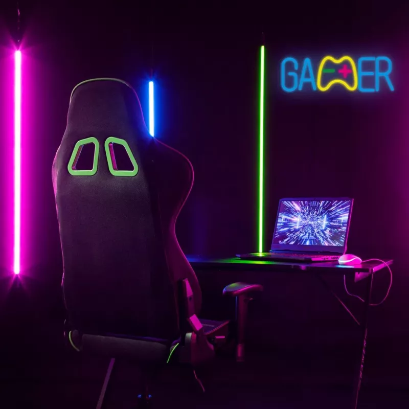 Manta SNL62MT GAMER luce neon LED, USB, 5 W, multicolore
