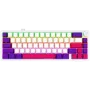 LORGAR KBP70MW, tastiera da gaming meccanica wireless 65% Pro, bianco, layout EN
