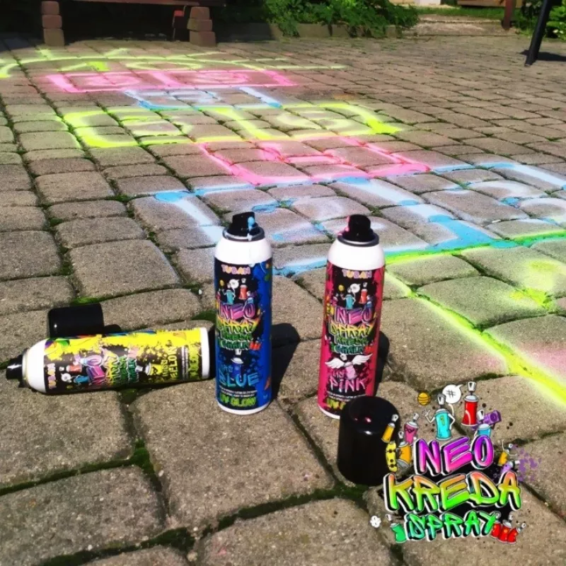 Tuban NEO CHALK SPRAY giallo 150 ml colore da scrittura giallo