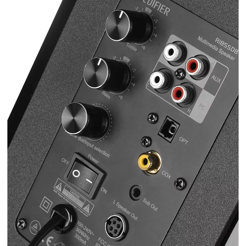 Edifier Studio R1855DB diffusori da scaffale Bluetooth - nero