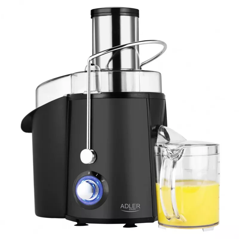 Estrattore centrifugo Adler AD 4127 — 1000 W, nero, contenitore per succo, 3,9 kg