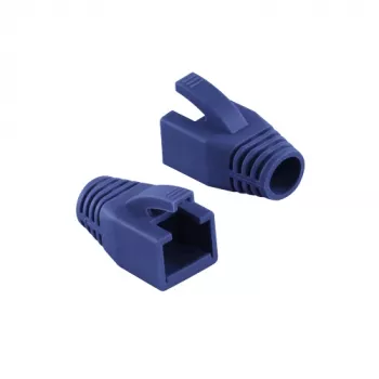 Logilink | Guaina di scarico per connettore RJ45, 8,0 mm (50 pz.) | MP0035B | blu
