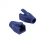 Logilink | Guaina di scarico per connettore RJ45, 8,0 mm (50 pz.) | MP0035B | blu