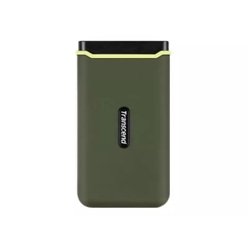 Transcend ESD380C TS2TESD380C SSD portatile 2 TB, USB 3.2 Gen 2x2, USB-C, 2000 MB/s, verde militare