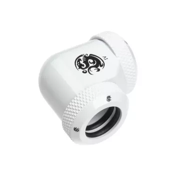 Adattatore BitsPower Multi-Link 90° per 2x raccordi AD 12mm — bianco (BP-DWE90DML)
