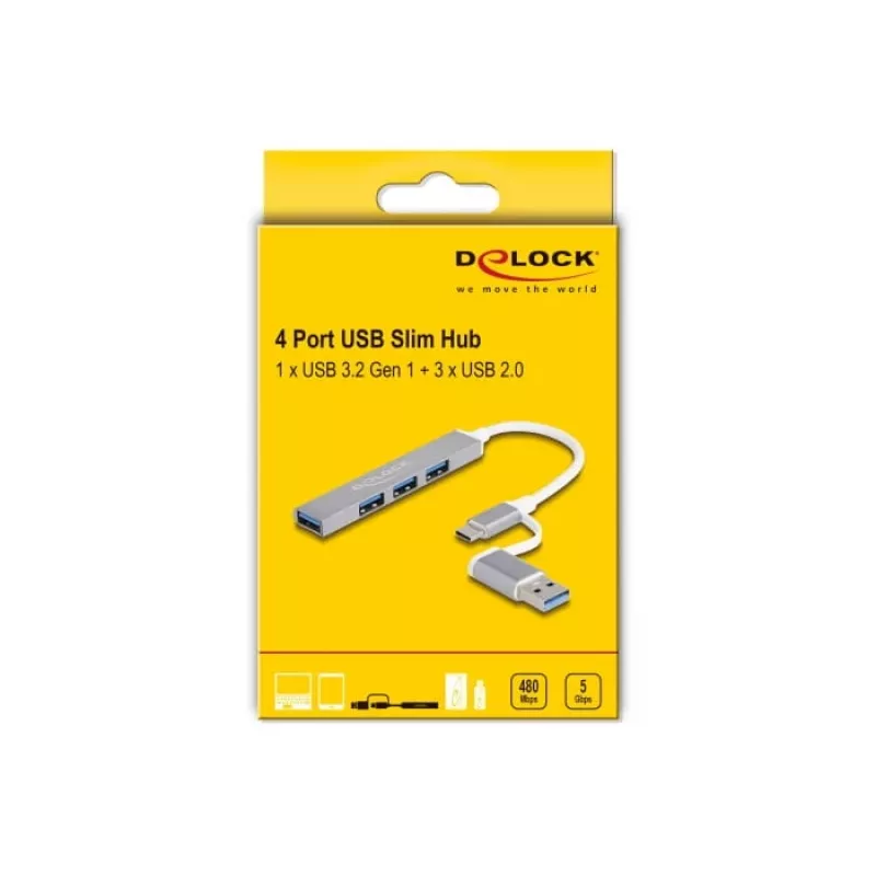 Delock 64214 prodotto argento
