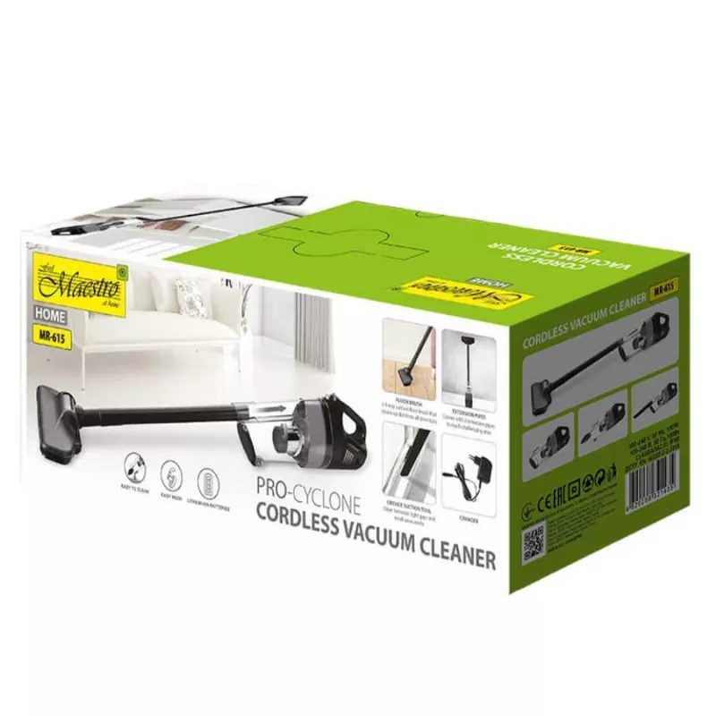 Aspirapolvere 2 in 1 a bastone Maestro MR-615