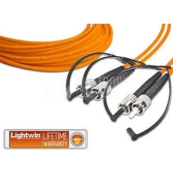 Cavo in fibra ottica Lightwin LDP-50 ST-ST 3.0 OM2 3 m arancione (LDP-50 ST-ST 3.0 OM2)