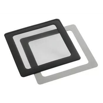 Filtro antipolvere DEMCiflex DF0002 per ventole da 80 mm, nero, 105,3 × 105,3 mm