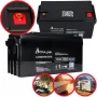 Batteria al piombo-acido sigillata Extralink Akkumulator AGM 12V 65Ah, VRLA, nero, 1 pezzo