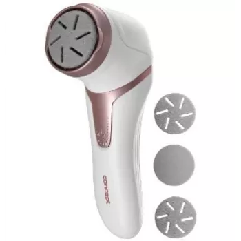 Concept PN3000 fresa elettrica per piedi con sistema di aspirazione calli, bianco