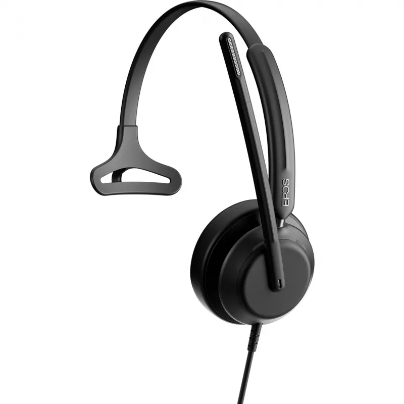 Epos IMPACT 730T, headset mono, con filo, certificato MS Teams, 3 microfoni digitali, tecnologia Super-Wideband