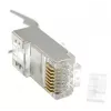Connettore maschio RJ45 GEMBIRD CAT7 8P8C placcato oro 15µ FTP/SFTP, confezione da 100