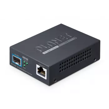 Convertitore di rete PLANET 10GBASE-T a 10GBASE-X SFP+ porta rame nero