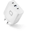 DICOTA D31983 caricabatterie per dispositivi mobili e laptop, bianco, ricarica rapida AC, induttivo