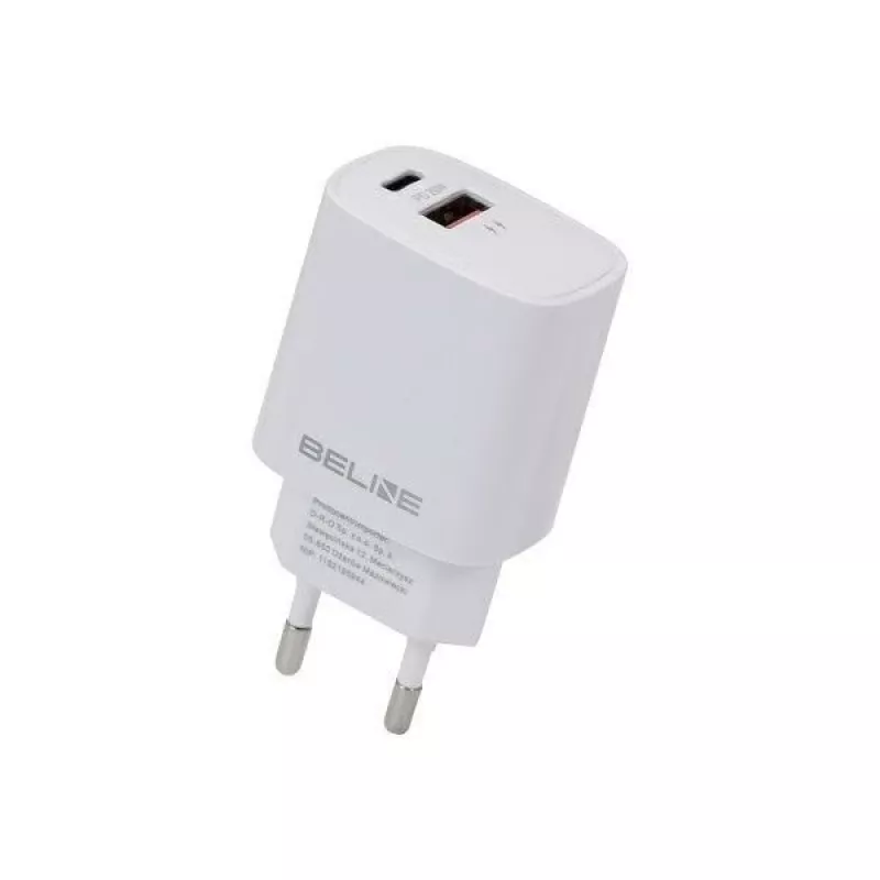 Caricabatterie Beline Beli02160 20W USB-C a USB-A alimentatore