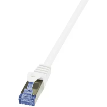 Cavo di rete LogiLink 10 m Cat.6A RJ-45 S/FTP bianco