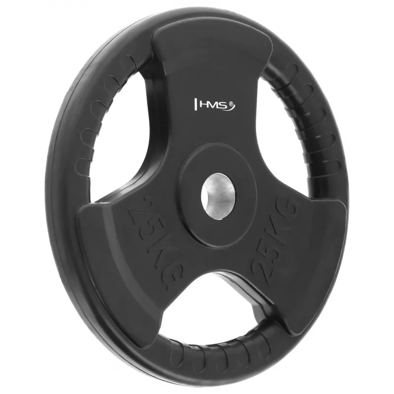 Disco da peso olimpico gommato 25 kg HMS TOK25