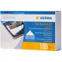 Angoli per foto HERMA Transparol strisce doppie extra large 100 pezzi