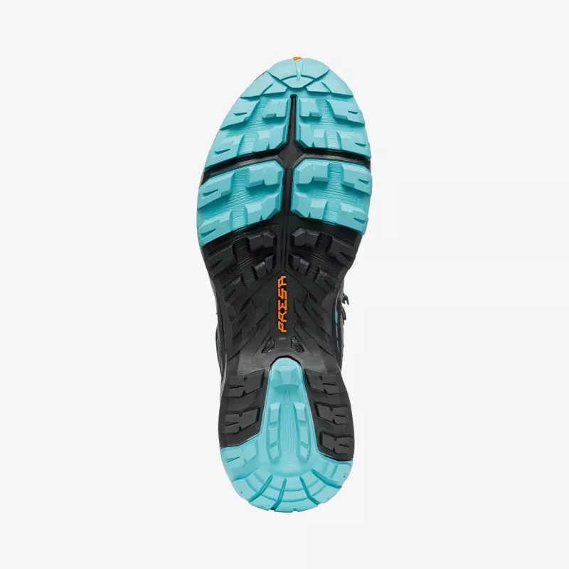 Scarpa Rush TRK GTX Woman scarpe da escursionismo da donna, taglia 38, Midgray/Aqua