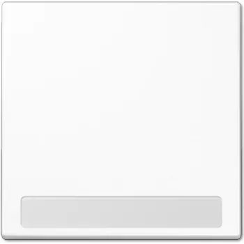 Placca per interruttore a parete JUNG LS 990 NA WW — bianco