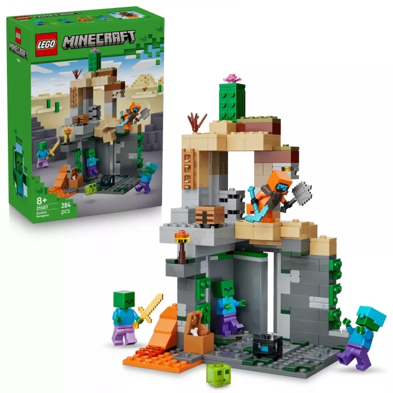 LEGO MINECRAFT 21587 Dungeon degli zombie
