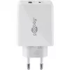 Goobay Dual USB-C™ PD (Power Delivery) caricabatterie rapido (30 W) (61674)