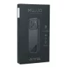 Mujjo Full Leather Case MagSafe custodia per iPhone 17 Pro grigio