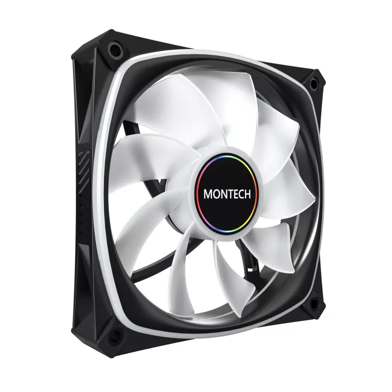 MONTECH RX120 PRO nero 120mm ARGB confezione da 3