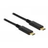 Cavo USB DeLOCK 83325 USB 2.0 3 m USB-C nero