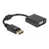 Adattatore DisplayPort 1.2 connettore maschio su VGA connettore femmina DeLOCK 61006