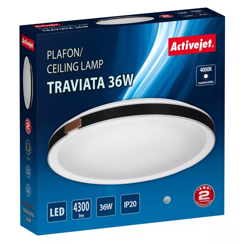 Activejet AJE-TRAVIATA Plafoniera LED 36W