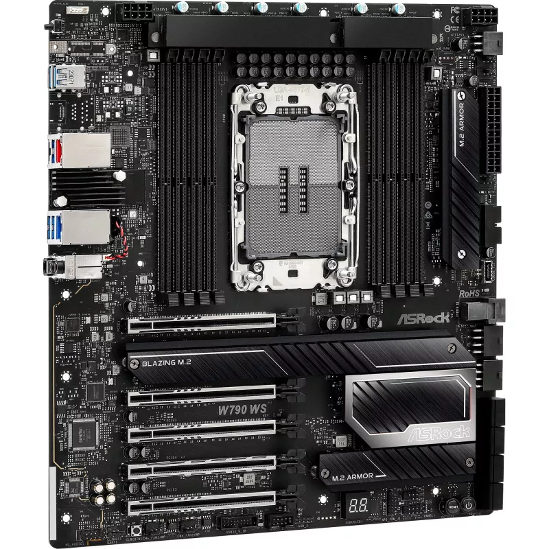 Scheda madre ASRock W790 WS R2.0 Intel W790 LGA 4677 Extended ATX