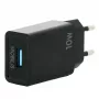 Mobilis - alimentatore - rapido - 10,5 Watt - QC (USB) - nero - Europa (001360)