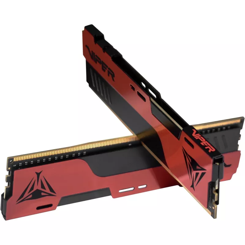 DIMM 32 GB DDR4-3200 (2x 16 GB) Dual-Kit, memoria rosso/nero, PVE2432G320C8K, Viper Elite II, INTEL XMP