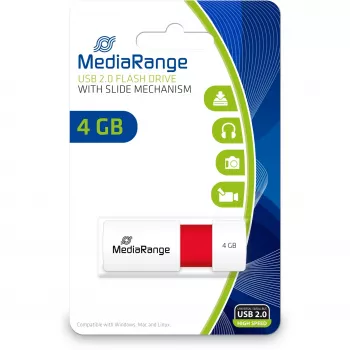 Chiavetta USB MediaRange 4 GB USB Type-A 2.0 MR970