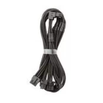 Cavo di connessione CableMod C-Series Pro - variante A, 90°, 16-pin su 4x8-pin PCIe, nero