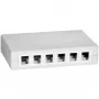 LOGILINK- scatola da parete keystone 12 porte UTP, bianca (NK4033)