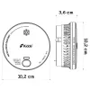 Rilevatore di fumo Kidde 2030-DSR