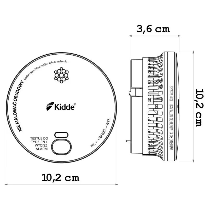 Rilevatore di fumo Kidde 2030-DSR
