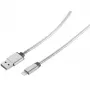 ROLINE - cavo di ricarica/dati per iPad/iPhone/iPod - Lightning / USB - USB Type-A, 4 poli (M) - Lightning (M) - 1,8 m - schermato - (USB/USB 2.0) - bianco (11.02.8322)