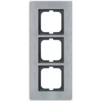 Busch-Jaeger 1723-860 placca/copertura interruttore acciaio inox (2CKA001754A4256)