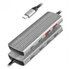 LogiLink hub USB 3.2 Gen2 7+1 porte 2x USB-A 5x USB-C PD 100W alluminio
