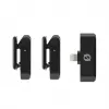 Sistema di microfoni wireless Rode Wireless Micro Lightning — omnidirezionale, 48 kHz, 24 bit, portata 100 m, batteria 7 h
